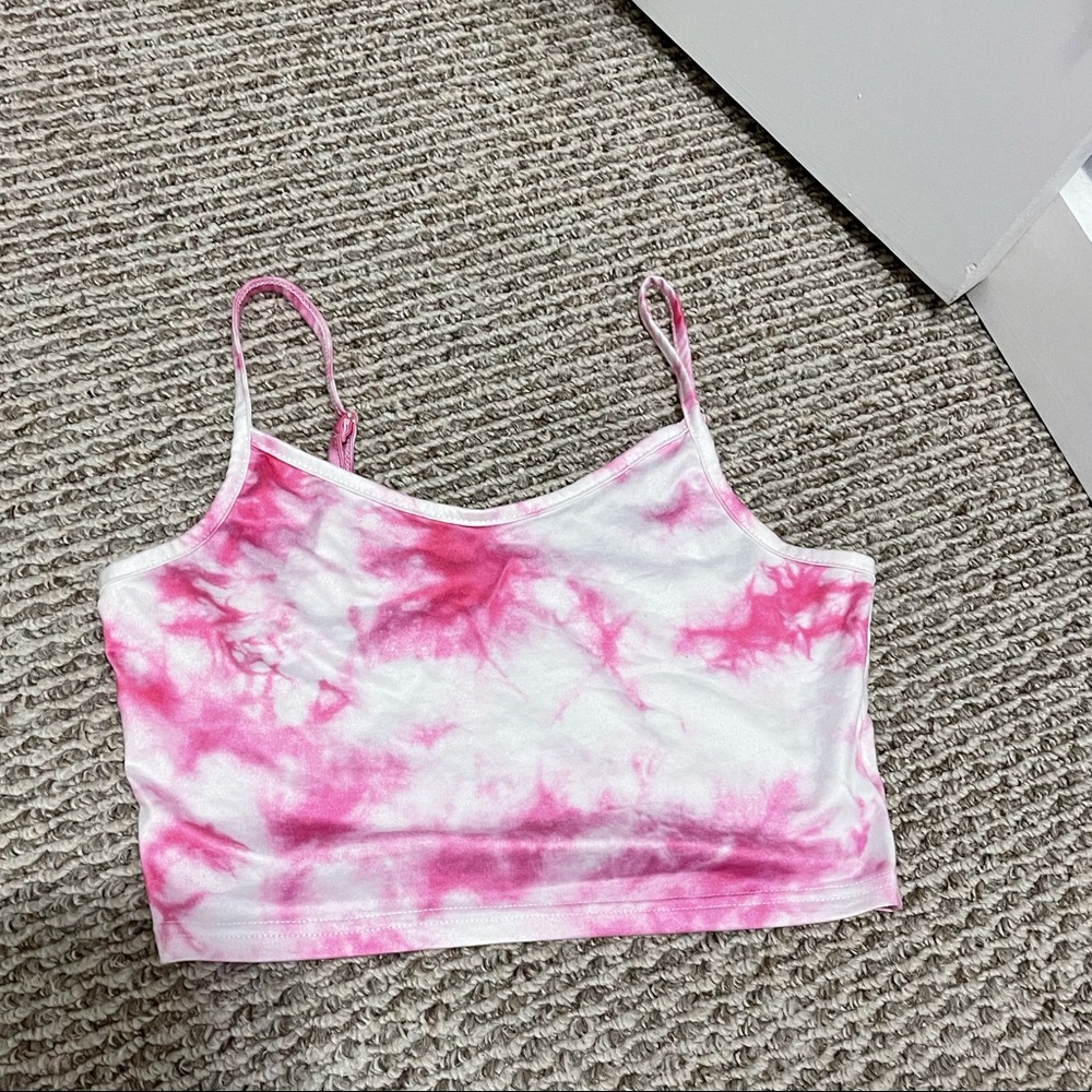 Tye Dye Cropped Tank